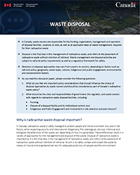 Waste disposal
