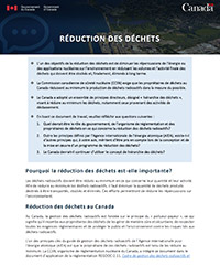 Réduction des déchets