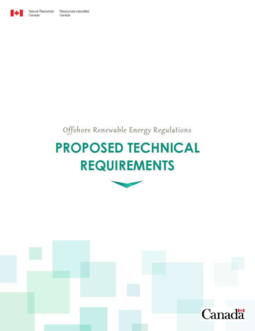 Proposed technical requirements